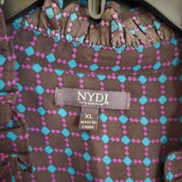 NYDJ shirt, XL - Picture 4 of 4